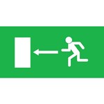 Pictogram noodverlichting Normalux Ecolight PSEUROLE Pictogram noodverlichting Normalux Ecolight PSEUROLE